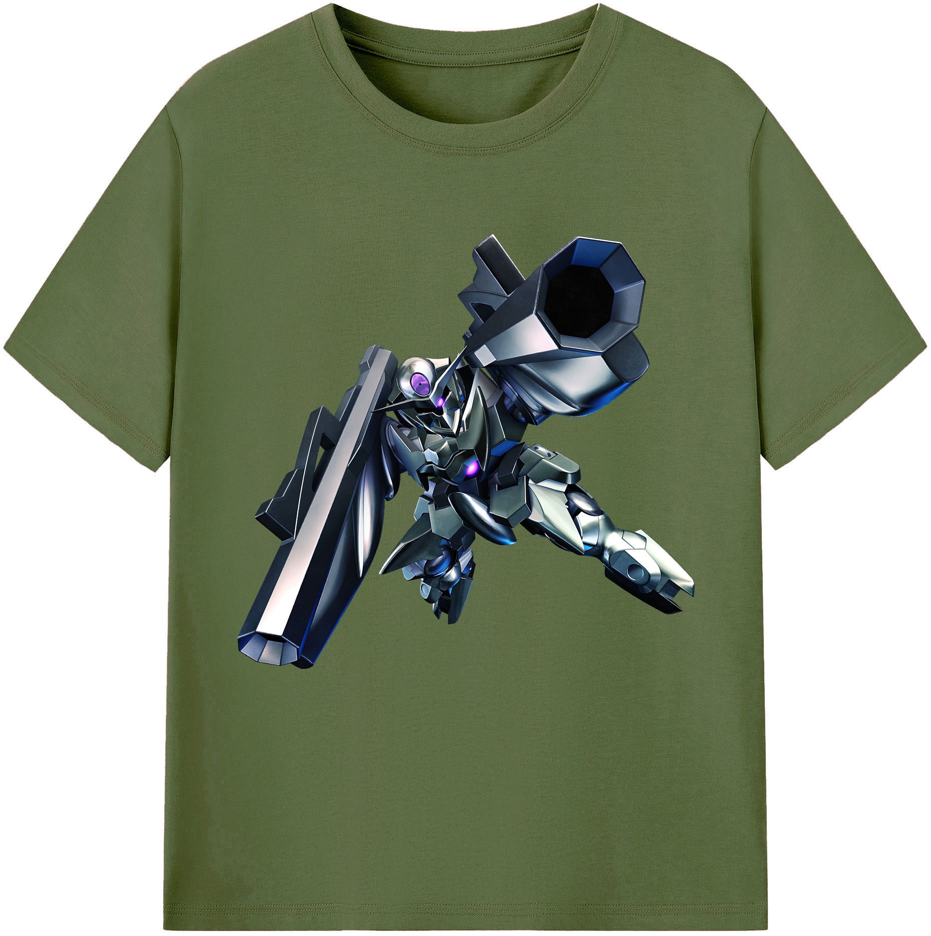 （画像用） 機動戦士ガンダム Mobile Suit Gundam 綿100％半袖Tシャツ（フロントプリント）